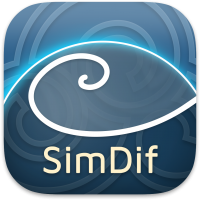 SimDif logo